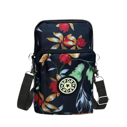 Girls Casual Floral Cellphone Bag