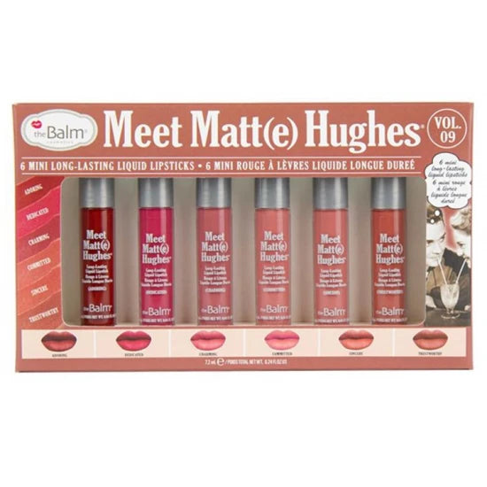 Matte Liquid Lipstick, Pack Of 6