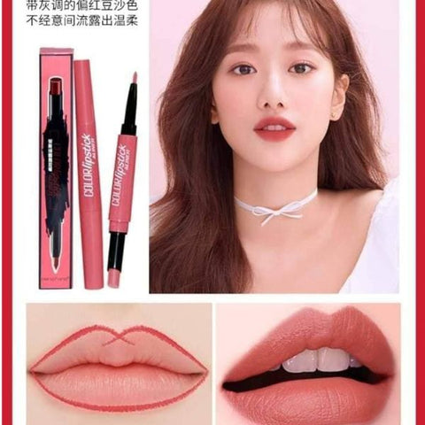 2 in 1 Lipliner Lipstick Pack of 4