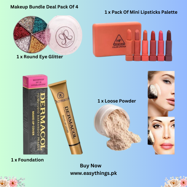 Makeup Bundle Deal Pack Of 4