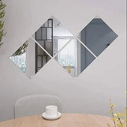 4 Pcs Mirror For Wall Sticker