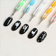 2 Sided Nail Art Tool, Set Of 5