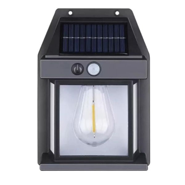 Lyrical Solar Tungsten Filament  Outdoor Waterproof  Intelligent Induction Wall Lamp