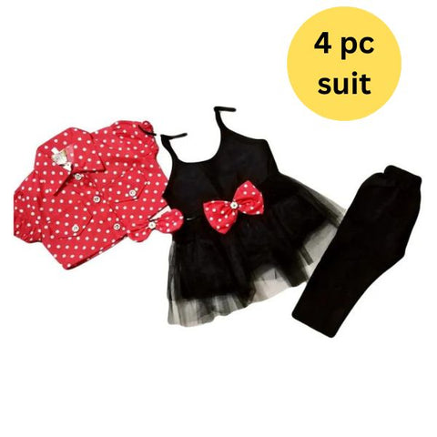 4 Piece Suit For Baby Girls