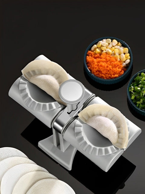 Dumpling Maker Machine – Household Double Head Automatic Dumpling Maker