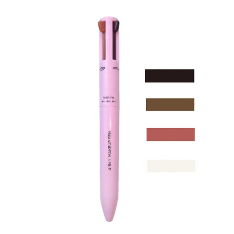 Demure 4 In 1 Waterproof Makeup Pen Eyebrow Pen