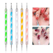 2 Sided Nail Art Tool, Set Of 5