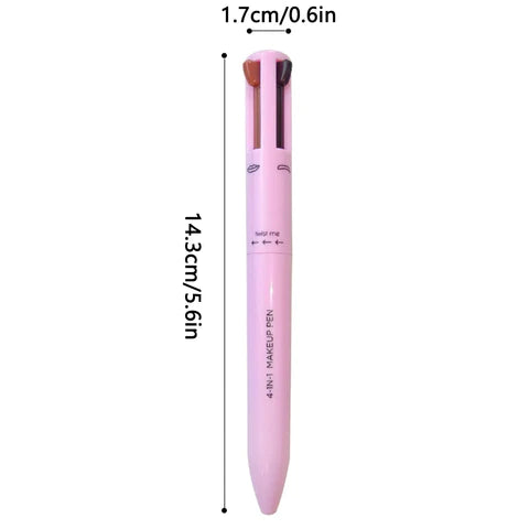 Demure 4 In 1 Waterproof Makeup Pen Eyebrow Pen