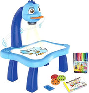 Miraculous Projector Table For Kids 12 Markers 1 Sketch Book 3 Projector Disc  Duster