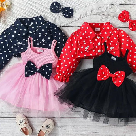 4 Piece Suit For Baby Girls