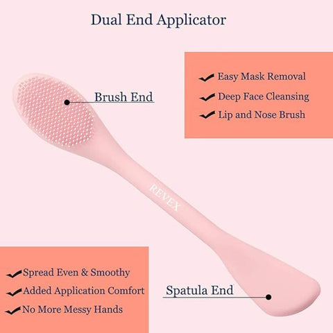 Idyllic Silicone Face Mask Brush Applicator