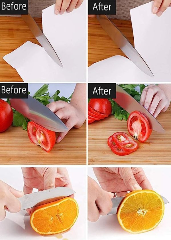 Knife Sharpener With Suction Pad