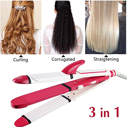 Remingto 3 in 1 Hair Straightener curler crimper