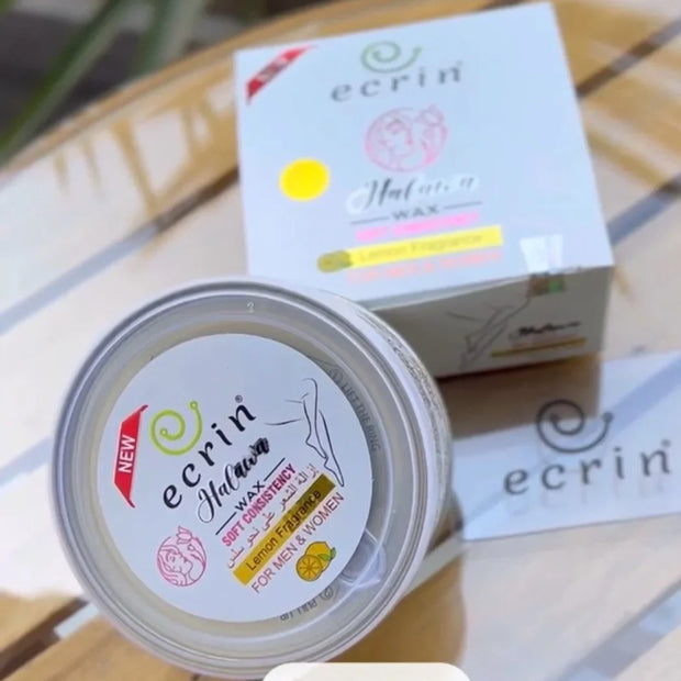 Ecrin Organic Halawa Wax 100% Lemon & Sugar Base