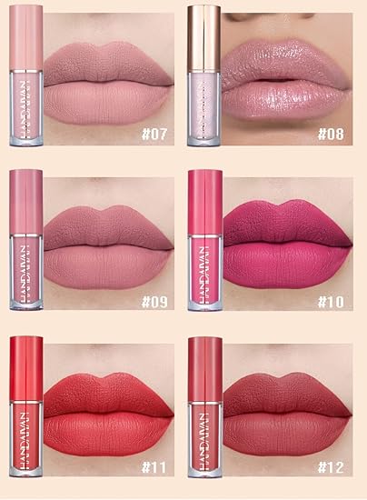 Velvet Matte Lip Gloss, Pack Of 12