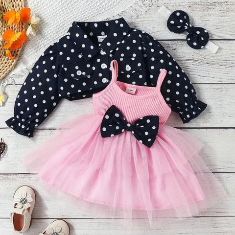 4 Piece Suit For Baby Girls