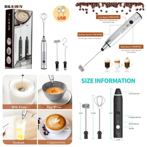 Felicity Rechargeable Coffee Beater