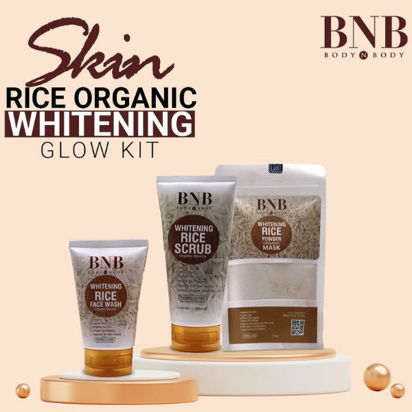 Felicity Bnb Whitening Rice Extract Bright & Glow Kit (with Box)