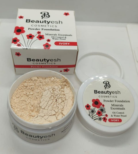 Beautyesh Professional Long-lasting Matte Face Foundation Powder Flawless Complexion, All Day