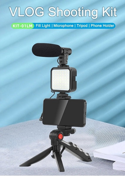 Portable Vlogging Kit Video Making Equipment