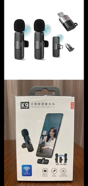 K9 Dual Microphone Mic Plug & Play Usb Type C