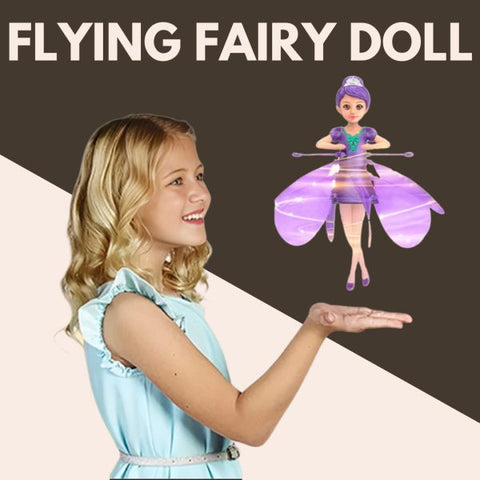 Lyrical Magic Flying Fairy Princess Doll For Kids Usb Rechargeable