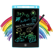 Drawing Tablet 8.5 Inch E-writing  with Multi Color Writing Board Pad Digital Writer Lightless Lcd