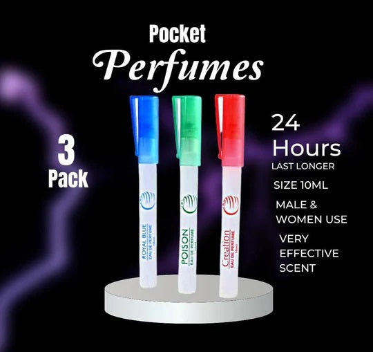 Multi Fragrance Perfume For Unisex Pack Of 3