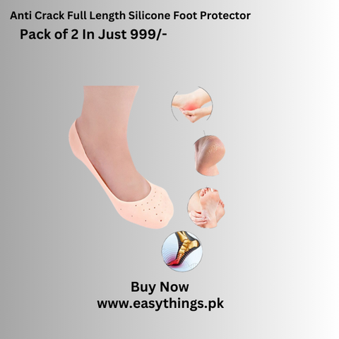 Anti Crack Full Length Silicone Foot Protector