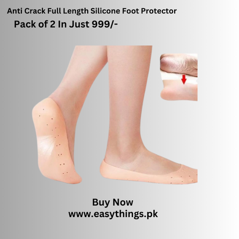 Anti Crack Full Length Silicone Foot Protector