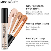 Miss Rose Full Coverage Waterproof Liquid Concealer