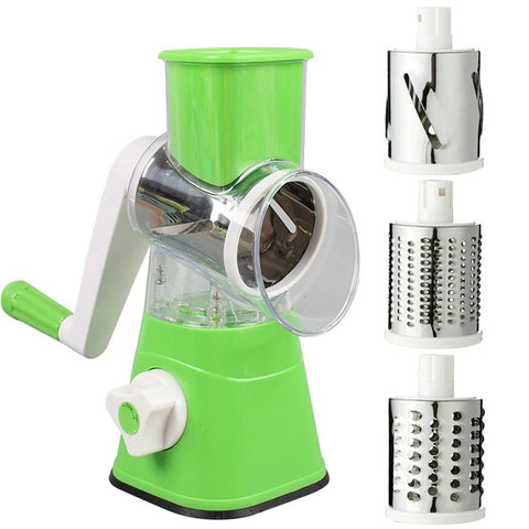 Manual Vegetable   Multifunction Kitchen Gadget Food Processor Blender Cutter and Slicer (random Color )