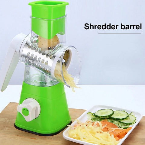 Manual Vegetable   Multifunction Kitchen Gadget Food Processor Blender Cutter and Slicer (random Color )