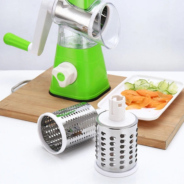 Manual Vegetable   Multifunction Kitchen Gadget Food Processor Blender Cutter and Slicer (random Color )