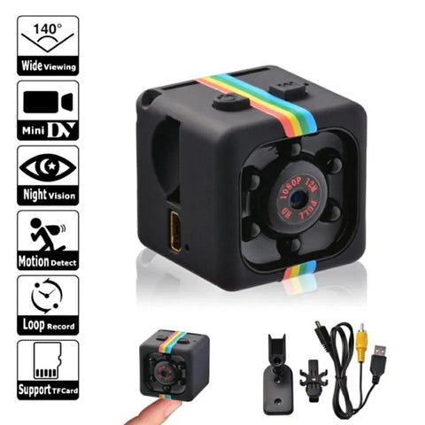 Sq11 Mini Camera Hd 1080p Sensor Night Vision