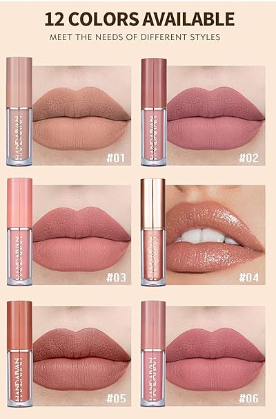 Velvet Matte Lip Gloss, Pack Of 12