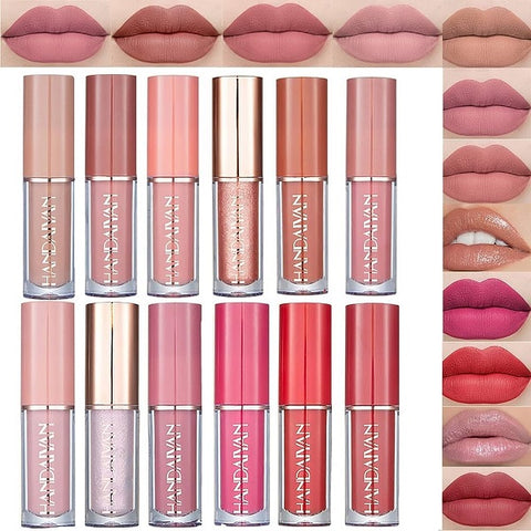 Velvet Matte Lip Gloss, Pack Of 12