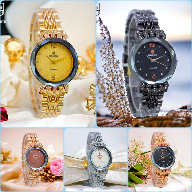 Rolex Ladies Luxurious Watches For Women Quartz