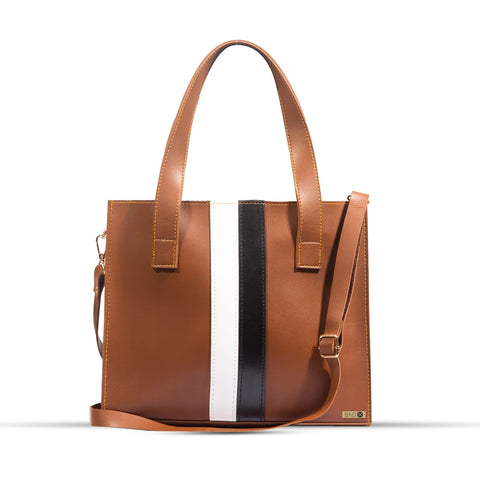 Leather Shoulder Brown Bag