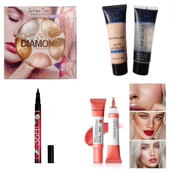 Elegance 5 Pack Of Makeup Bundle Deal