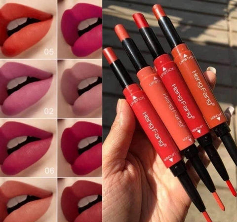 2 in 1 Lipliner Lipstick Pack of 4