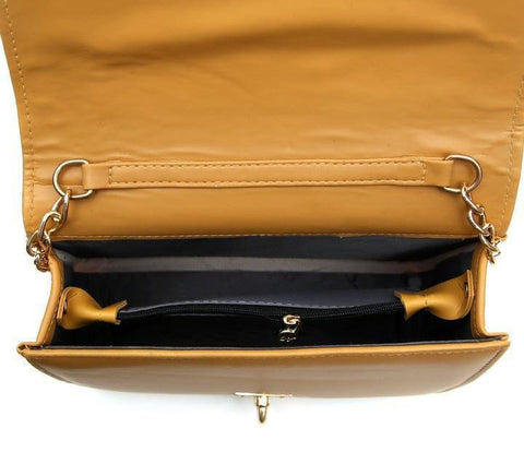 Women's Leather Texture Shoulder Bag