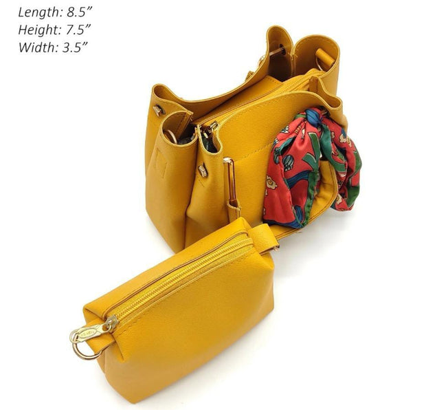 2 Pcs Women's Crossbody Bag Set