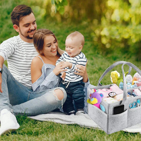 Eloquence Baby Organizer Bag- Portable Storage Basket