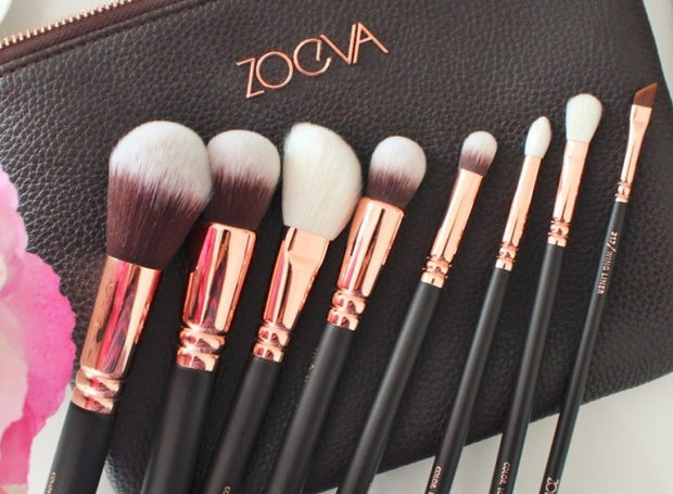 Zoeva 15 Piece Makeup Brushes With Pouch