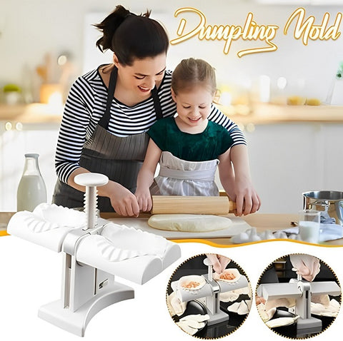 Dumpling Maker Machine – Household Double Head Automatic Dumpling Maker