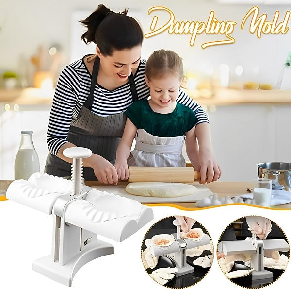 Dumpling Maker Machine – Household Double Head Automatic Dumpling Maker