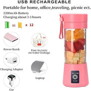 Elegance Juicer Mini  Portable Outdoor Usb Charging  Fruit Vegetable Crushed Blender (random Color)