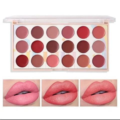 high Pigmented Lipstick Kit 18 Shades