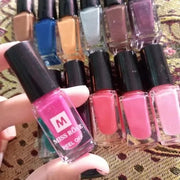 Peel Off Nail Paints-polish (Pack Of 6)